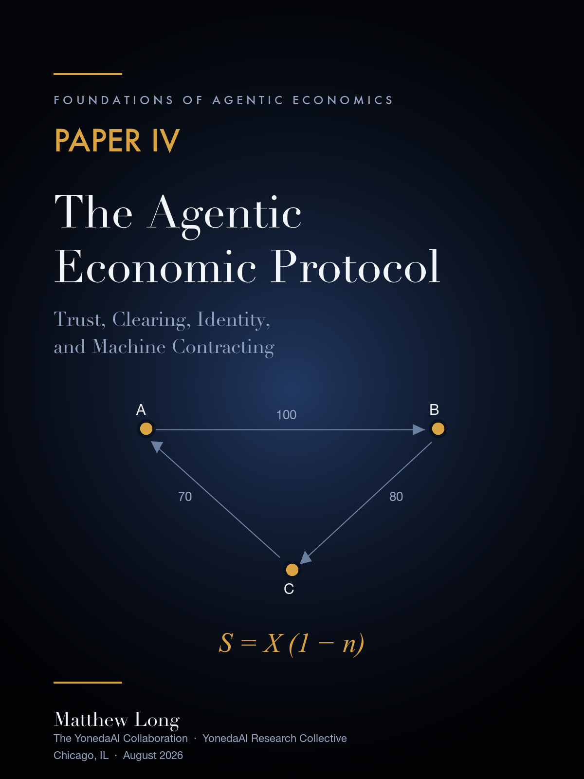 Cover of The Agentic Economic Protocol